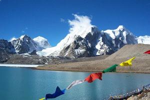 Gurudongmar Lake the highest lake in India, Sikkim