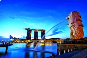 Merlion Park Tourist Attraction Singapore