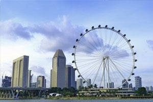 Ferris wheel in Singapore