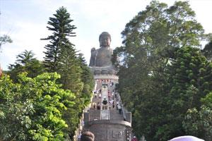 Tian Tan Buddha in Hong Kong, China